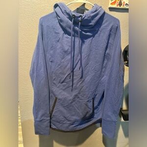 Athleta cowl neck hoodie size medium